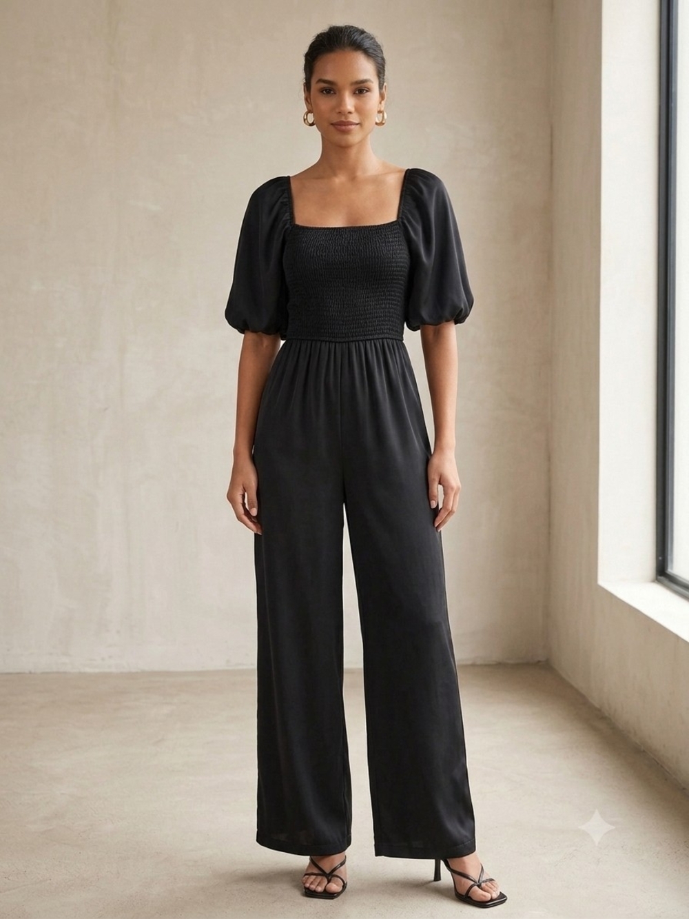 Women’s Black Jumpsuit & Romper – Classic Black